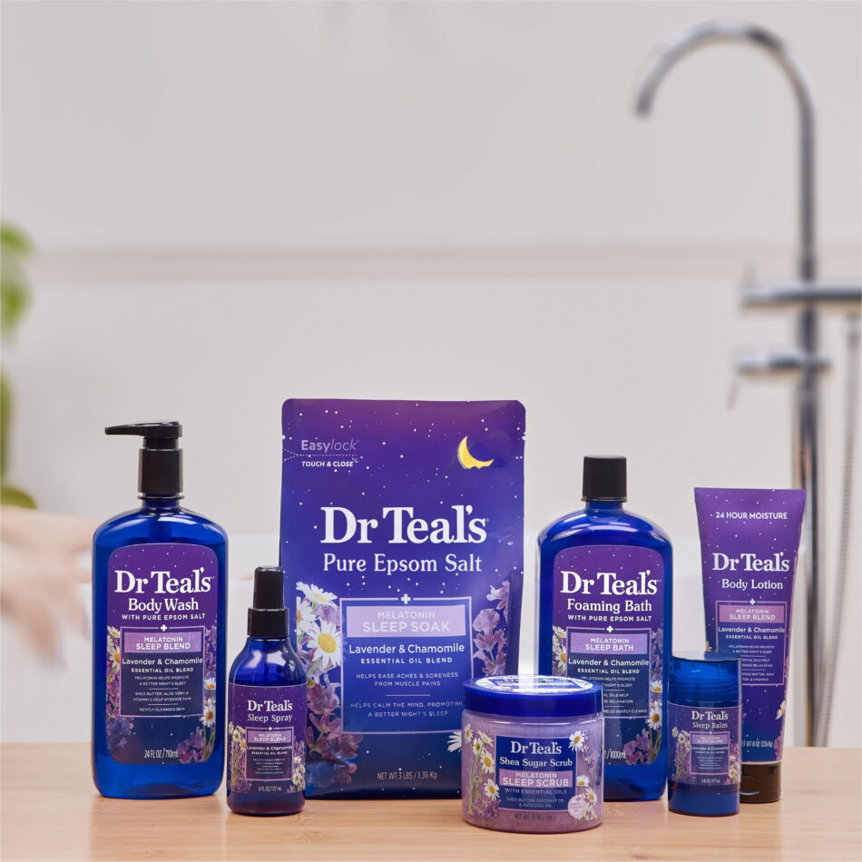 Dr Teal's Sleep Spray Sleep Spray with Melatonin & Essenstial Oils to promote a better night sleep By Dr Teal's