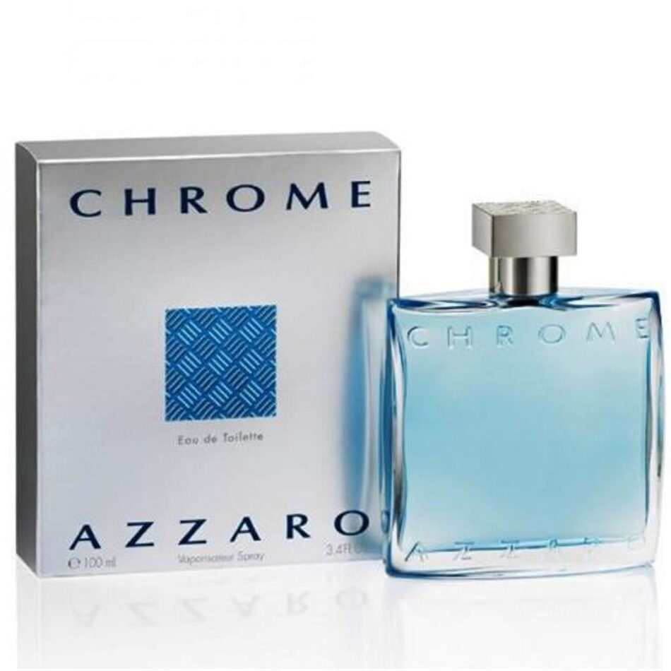 Chrome Eau De Toilette Spray By Azzaro