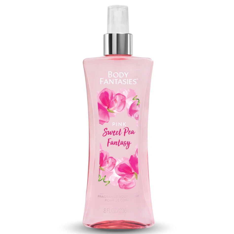 Body Fantasies Signature Pink Sweet Pea Fantasy Body Spray By Parfums De Coeur