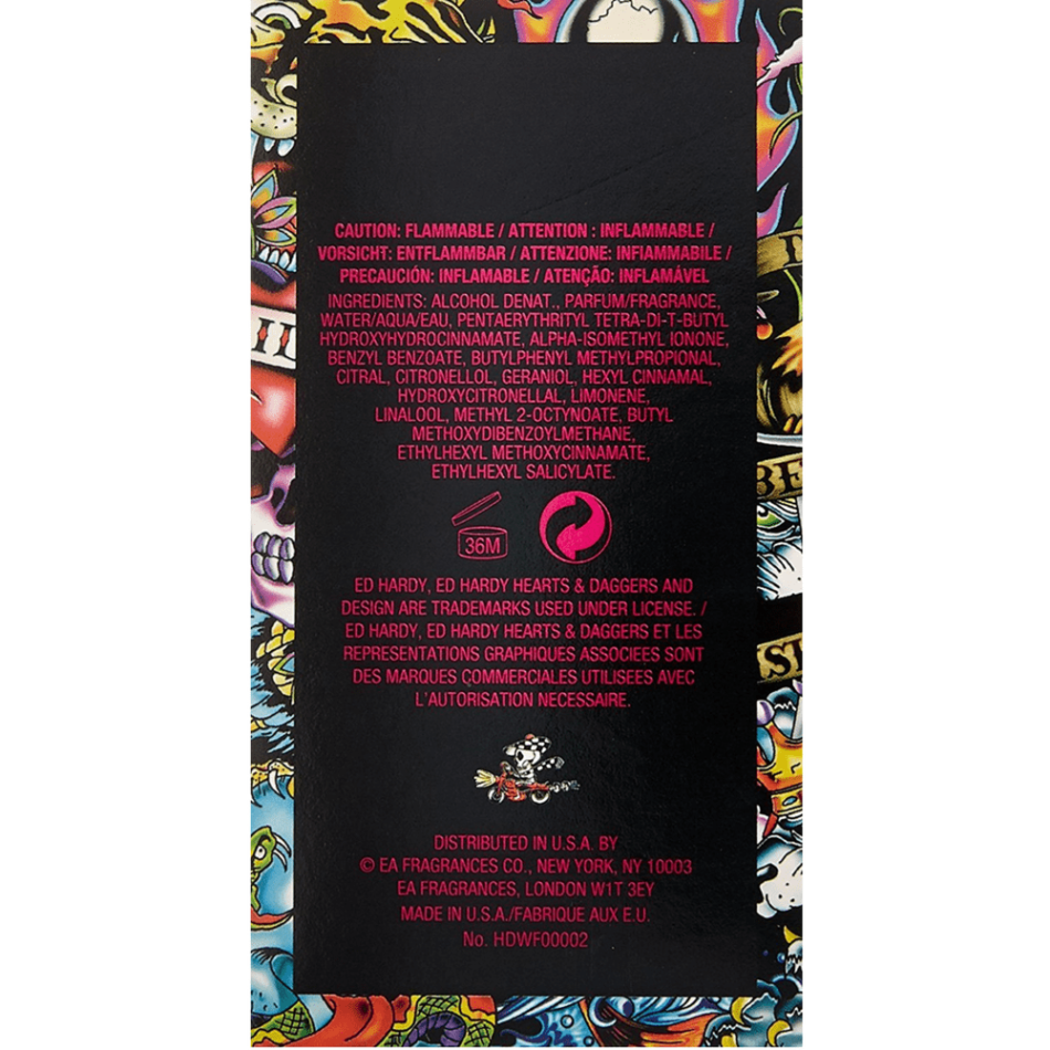 Ed Hardy Hearts & Daggers Eau De Parfum Spray By Christian Audigier